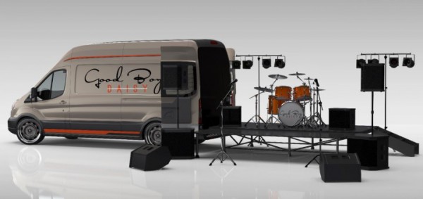 Rock Band ‘Good Boy Daisy’ Puts Their Ford Transit Wagon On Display: SEMA 2016  